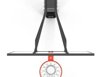 Basketball Hoop 3 3D model