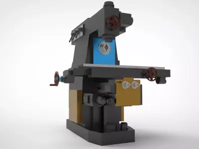 Miling machine 2 3D model