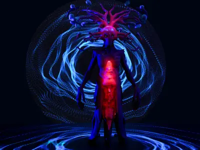 Vessel of Echoes Low-poly 3D model