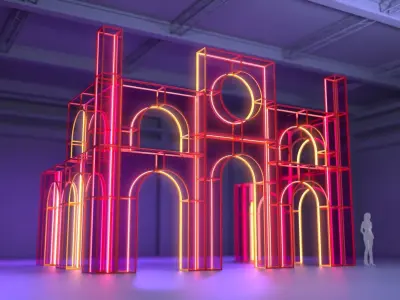 Arches Set 1 3D model