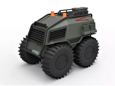 SHERP Ultimate survival machine Scale 1 to 24 3D print model