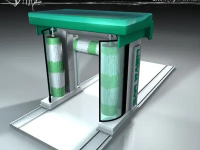 Car wash 3D model