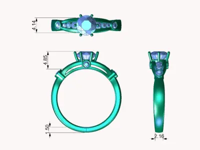 di 032 3D print model