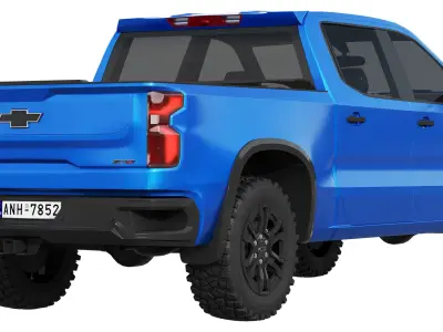 Chevrolet Silverado ZR2 2022 3D model