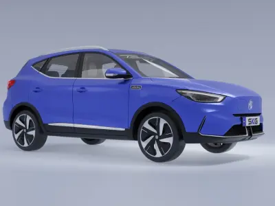 MG ZS EV Internet Inside 2021 3D model