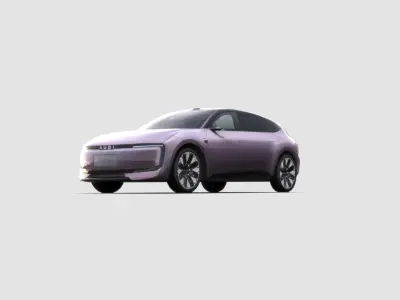 Audi E5 Sportback 2025 Low-poly 3D model