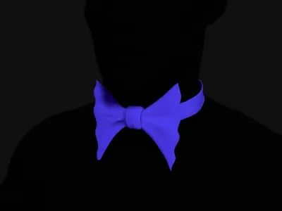 Set of bows 3D model