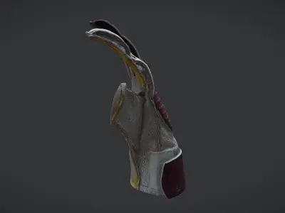 football glove 3D model