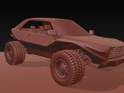 FW4 vehicle 3D model