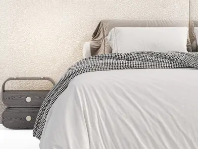 Dorris bed by Thehighwall 3D model