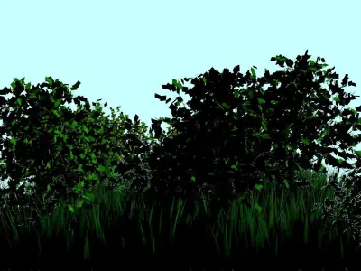 Forest 3D model