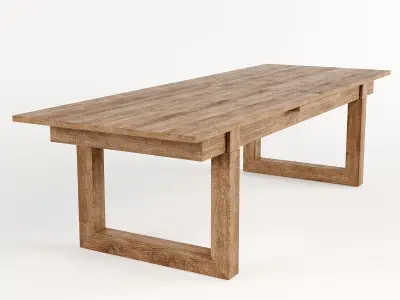 Causeway Dining table 3D model