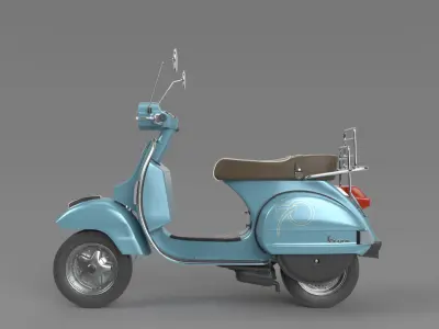 Vespa PX 125 3D model