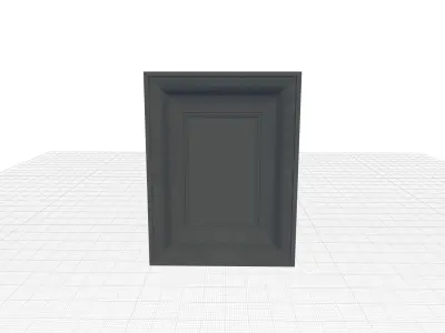 Leather Picture Frame 3D model