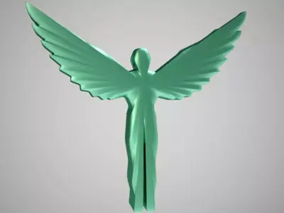 Icarus Necklace 3D print model