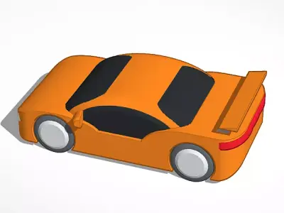 Sports Car 3D print model by kacper9221