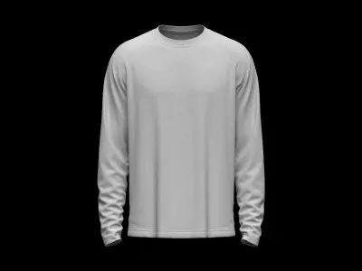 Mens Reglan T-Shirt  3D model