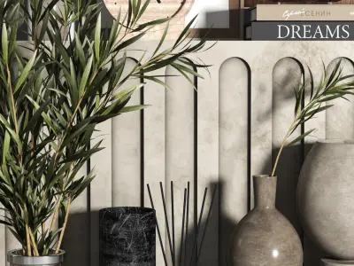 Decorative set 18 3D model