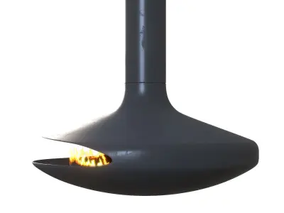 Focus creation GYROFOCUS Fireplace 3D model