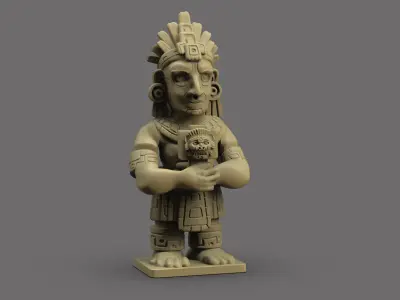 Mayan Figurine 3D print model