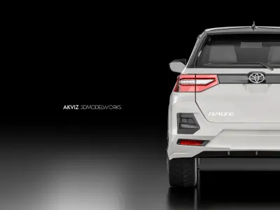 Toyota Raize type Raize GR sport 3D model