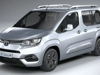 Toyota ProAce City 2020 3D model