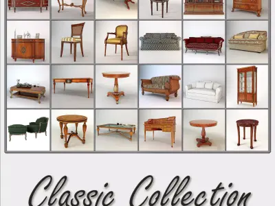 Ceppi Furniture Collection 3D model