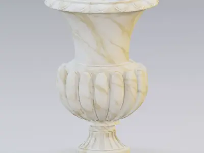 Garden urn planter39 3D model