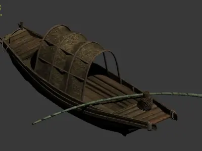 Game Journey to the West - Boat 3D model
