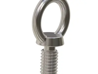 Steel Eye Bolt 3D print model