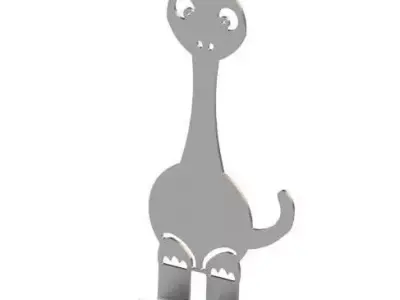 decorative dino hanger Free 3D model
