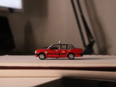 Hong Kong Culture series - Hong Kong Taxi - Crown Comfort Sedan 3D model