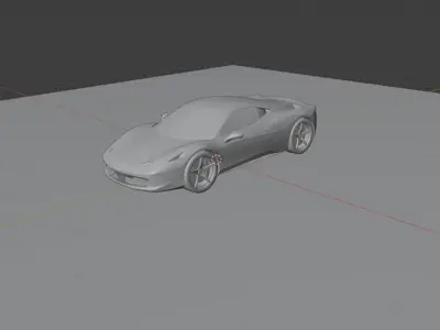 Ferrari 458 Italia 3D model