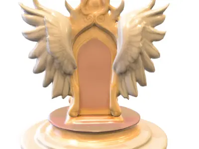 Angelic Throne 3D model