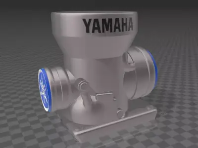 CARBURADOR MOTO YAMAHA 3D print model