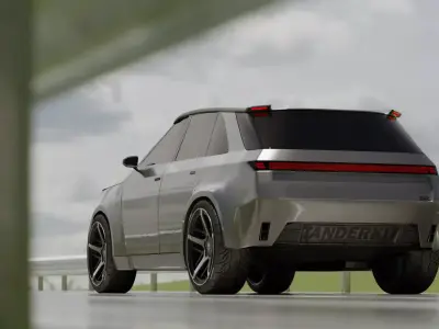 my concept car I wanted to do something original 3D model