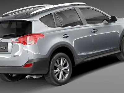 Toyota RAV4 2013 3D model