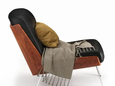 Armchair minotti Daiki 3D model