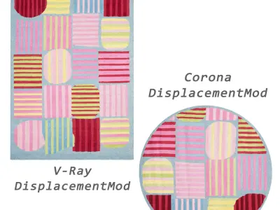 Rugs No 589 Low-poly 3D model