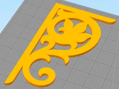 Set of 19 Corners for Decoration and shelving  3D print model