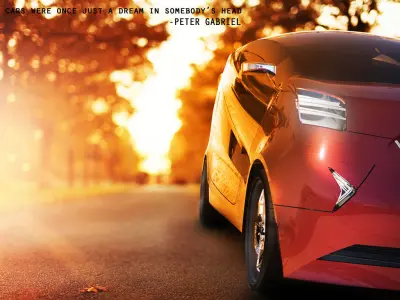 Hatchback Car 3D model