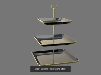 Square Plate Stand Collection