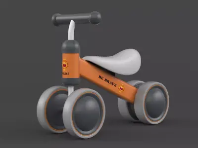 Baby Balance Bike 3D model
