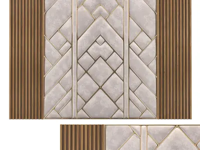 Decor geometric pattern 3D model