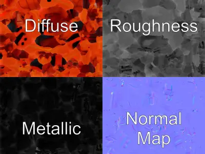 Red Soldier Ant Realistic 3D Model Pack Low-poly 3D model