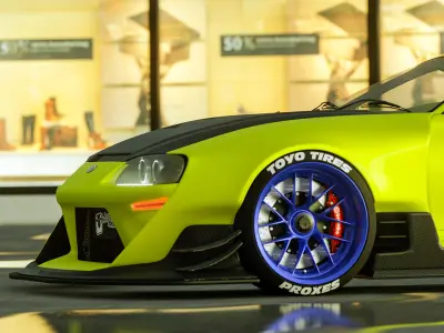 Supra MKIV Custom Bodykit 3D model