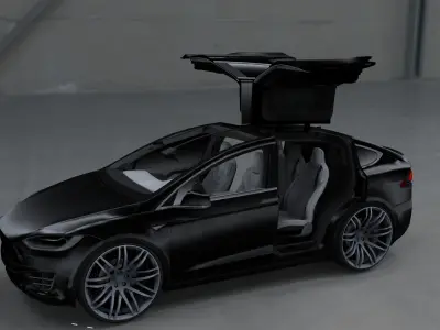 Tesla Model X 3D model