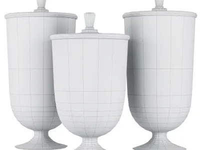 Decor for interior  3D model