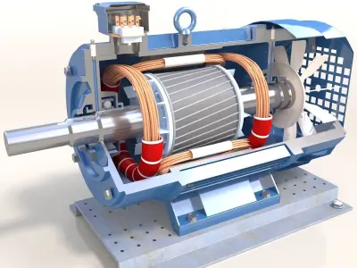 Electrical Machinery 3D model