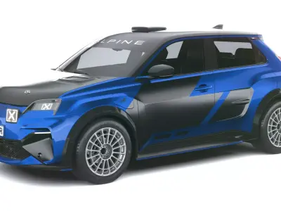 Alpine A290 Rallye 2026 3D model